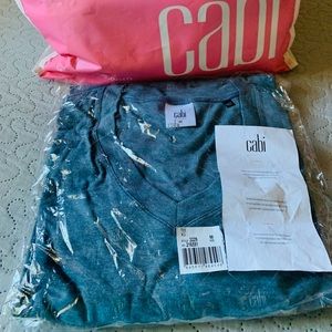 brand new cabi oversized light long sleeve